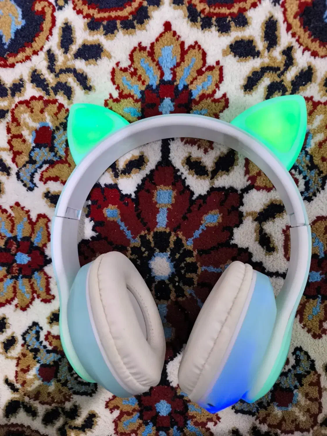 هدفون بلوتوث گوش‌گربه‌ای D28|پخش‌کننده همراه|سرپل ذهاب, |دیوار