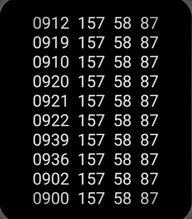 فروش سیم کارتهای همزاد ده تا خط کد یک|حراج|تهران, سبلان (لشگر)|دیوار