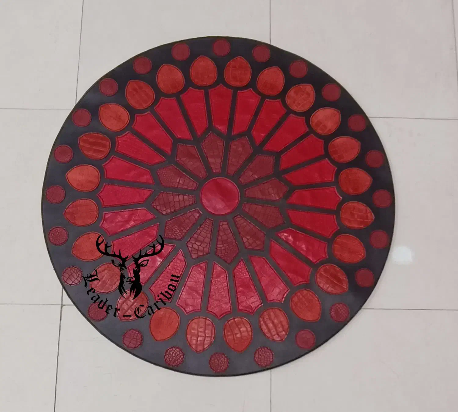 قالیچه گرد 90 × 90|فرش|شیراز, سینما سعدی|دیوار