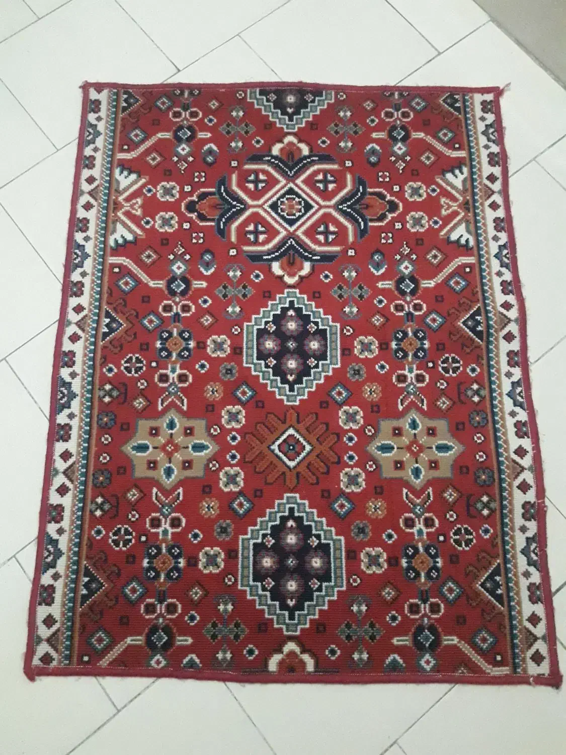 گلیم فرش زیر پایی|گلیم، جاجیم، گبه|زنجان, |دیوار