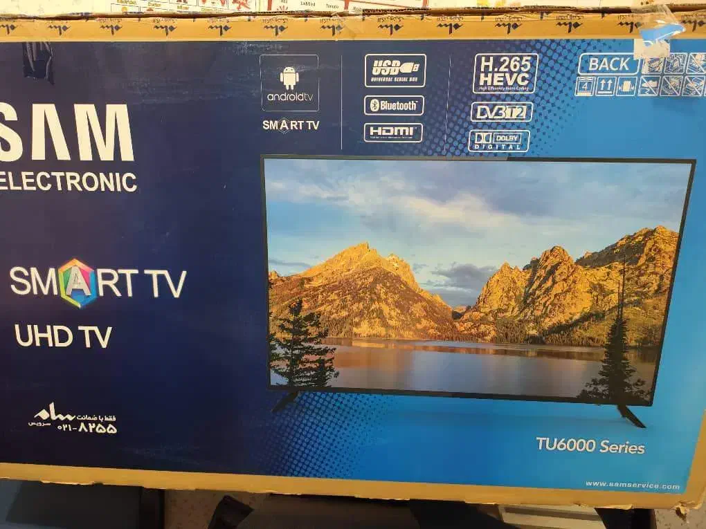 تلویزیون 55 اینچ سام|تلویزیون و پروژکتور|تهران, قصر فیروزه ۲|دیوار