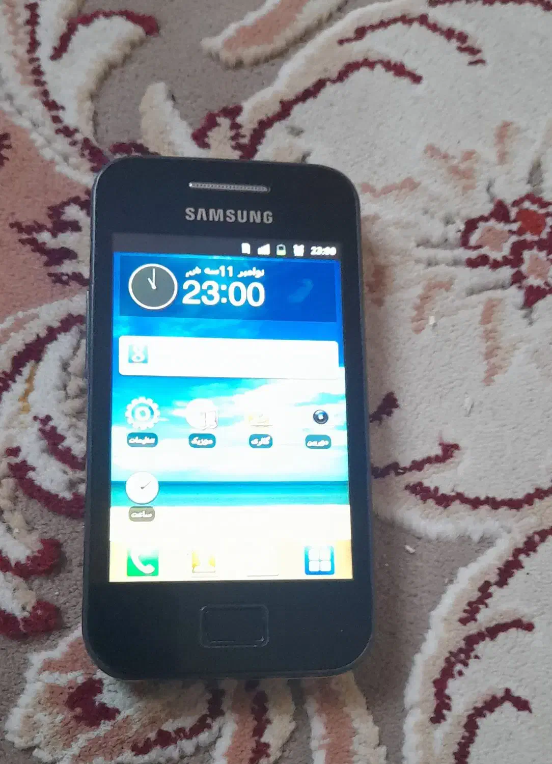 دوعدد گوشی لمسی سامسونگ|موبایل|بروجرد, |دیوار