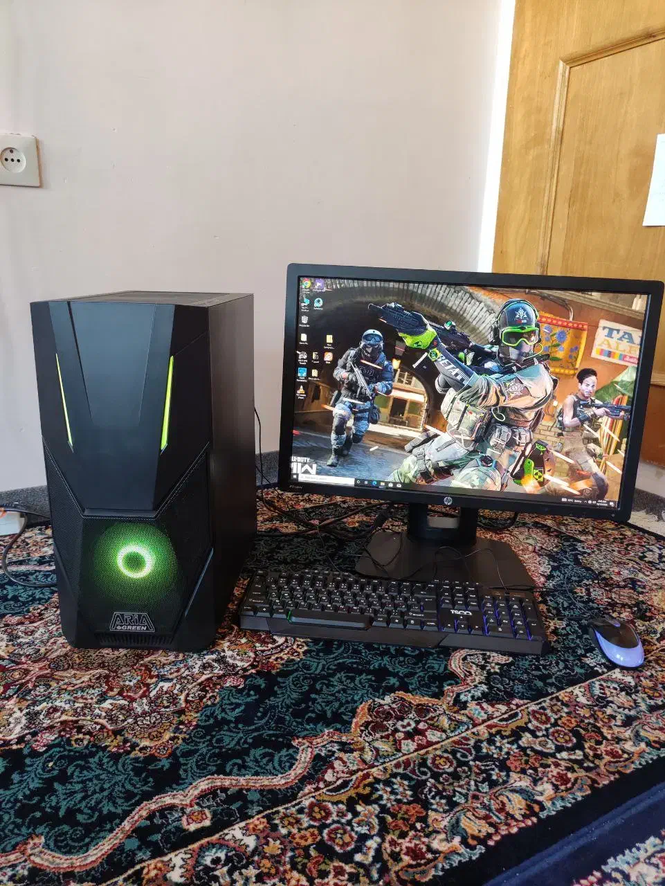 کیس گیمینگ رندرینگ 12 هسته ای نسل 8 با گرافیک 16|رایانه رومیزی|زنجان, |دیوار