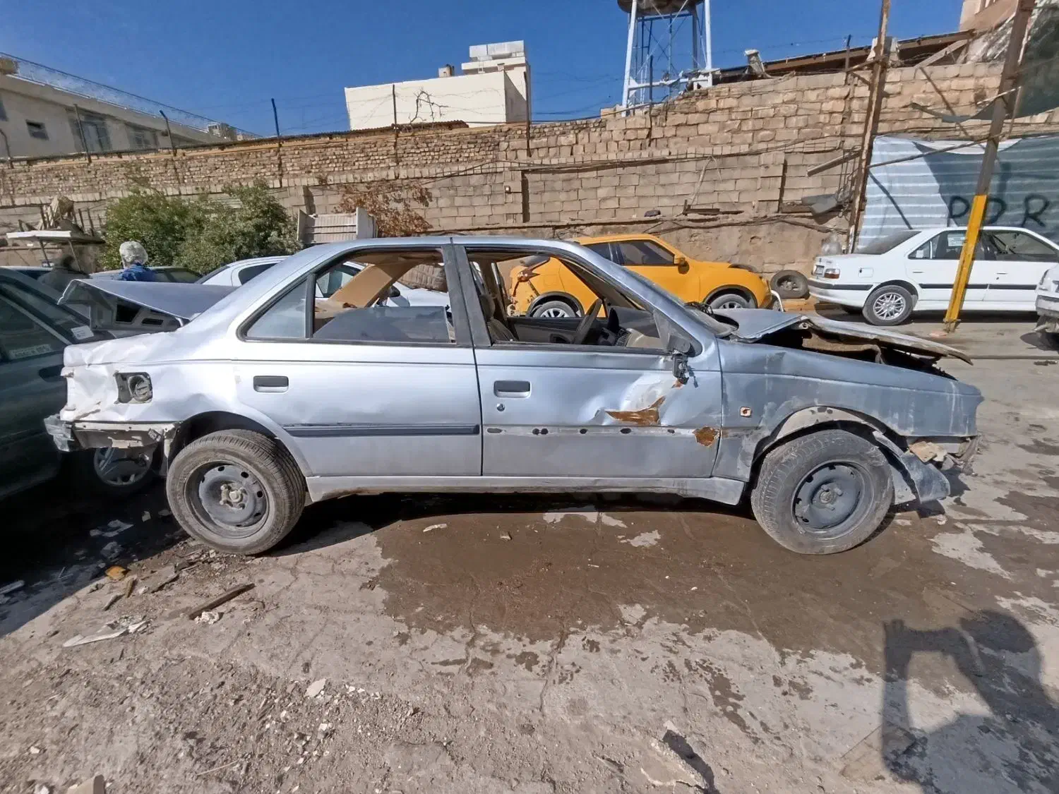 پژو 405 مدل 1394 تصادفی|خودرو سواری و وانت|مشهد, عیدگاه|دیوار