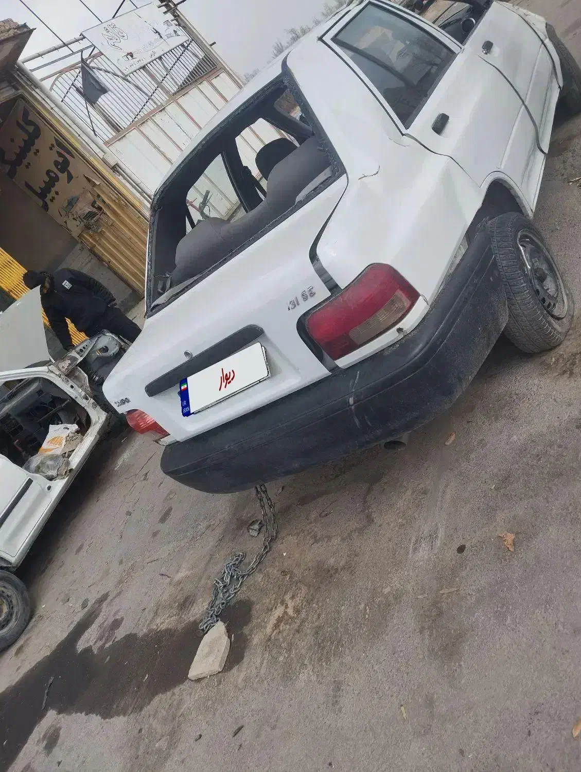 پراید تصادفی مدل ۹۷|خودرو سواری و وانت|گلپایگان, |دیوار