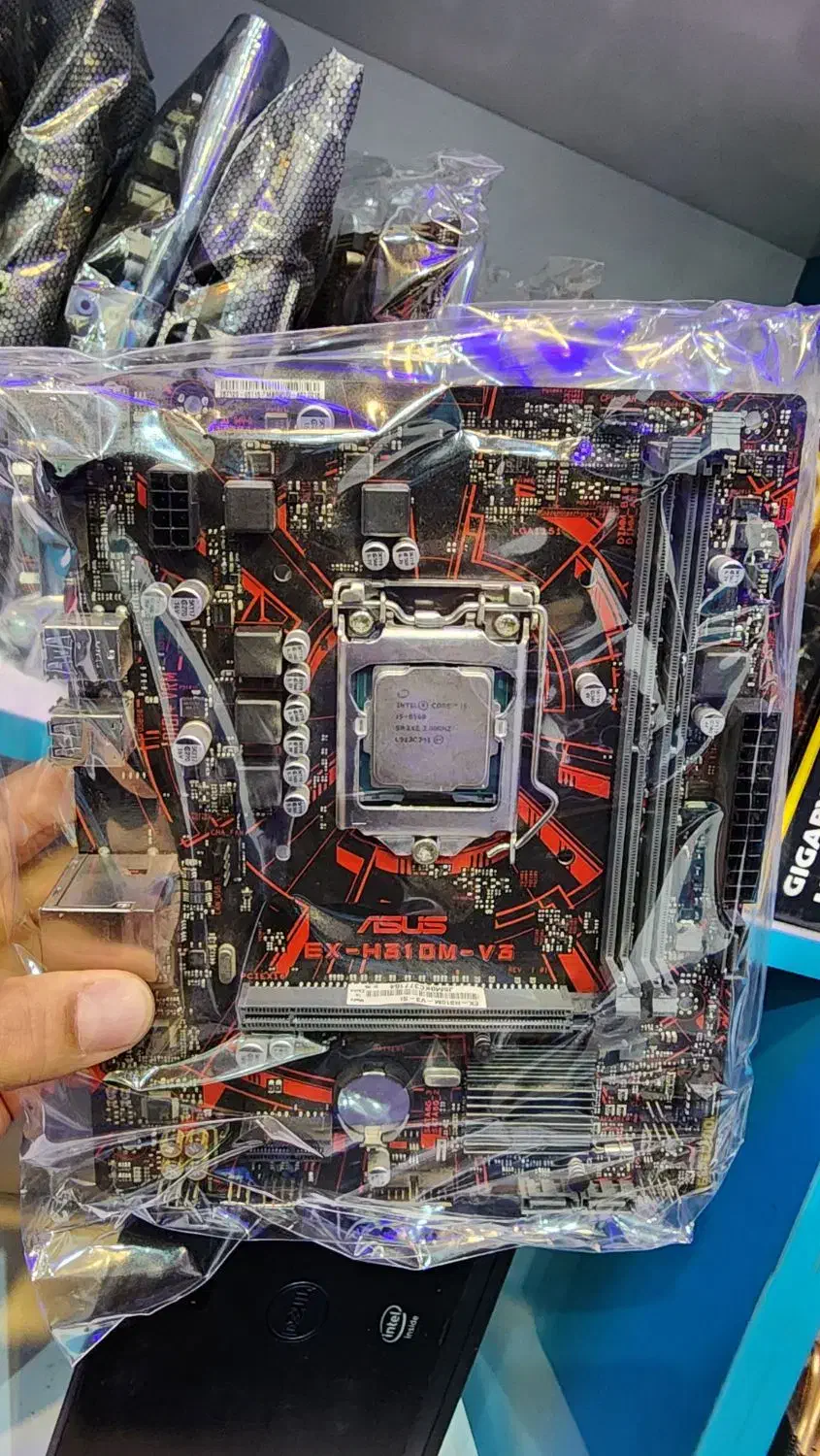 مادربرد h310 و سی پی یو i5 8500 باندل|قطعات و لوازم جانبی رایانه|شیراز, وصال|دیوار