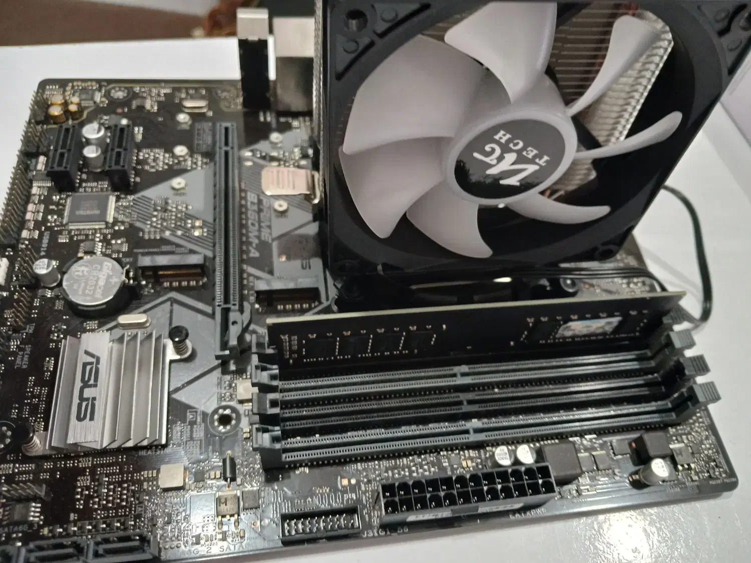 مادربرد و سی پی یو نسل ۹|قطعات و لوازم جانبی رایانه|رشت, اسماعیل آباد|دیوار