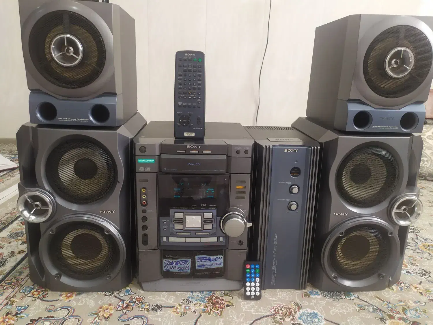 ضبط سونی 6600وات. غول صداخوب|سیستم صوتی خانگی|مریوان, |دیوار