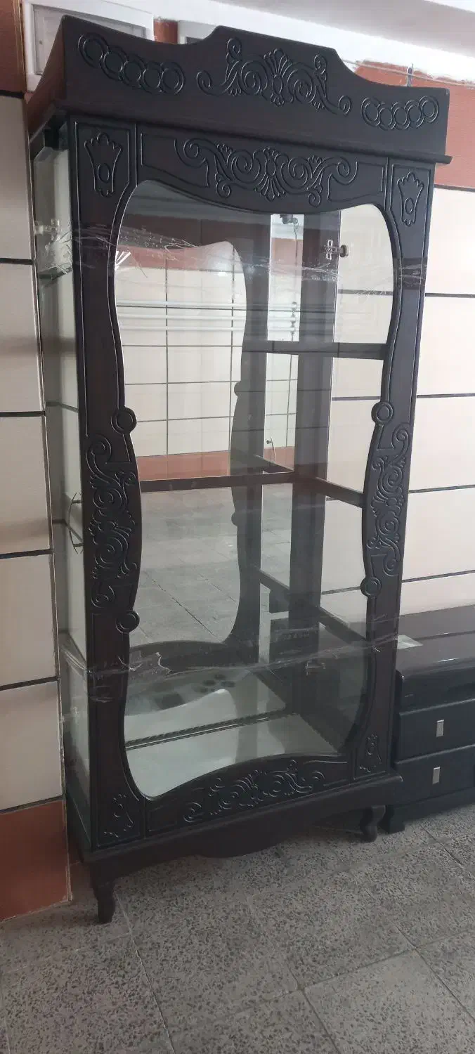 ویترین چوبی|بوفه، ویترین، کنسول|محمدیه-قزوین, |دیوار