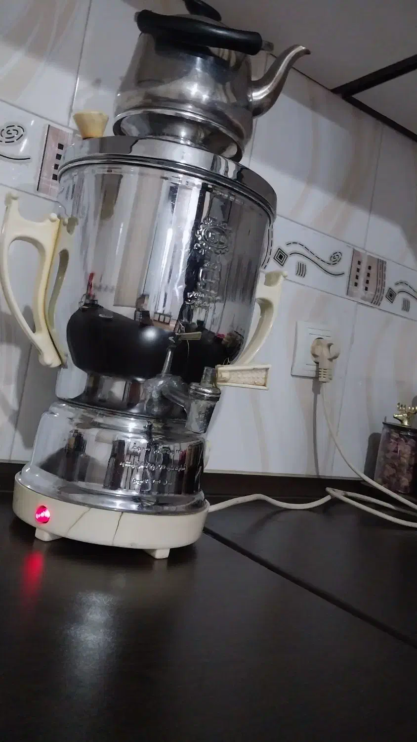 سماوربرقی۴لیتر|سماور، چای‌ساز، قهوه‌ساز|جلفا, |دیوار