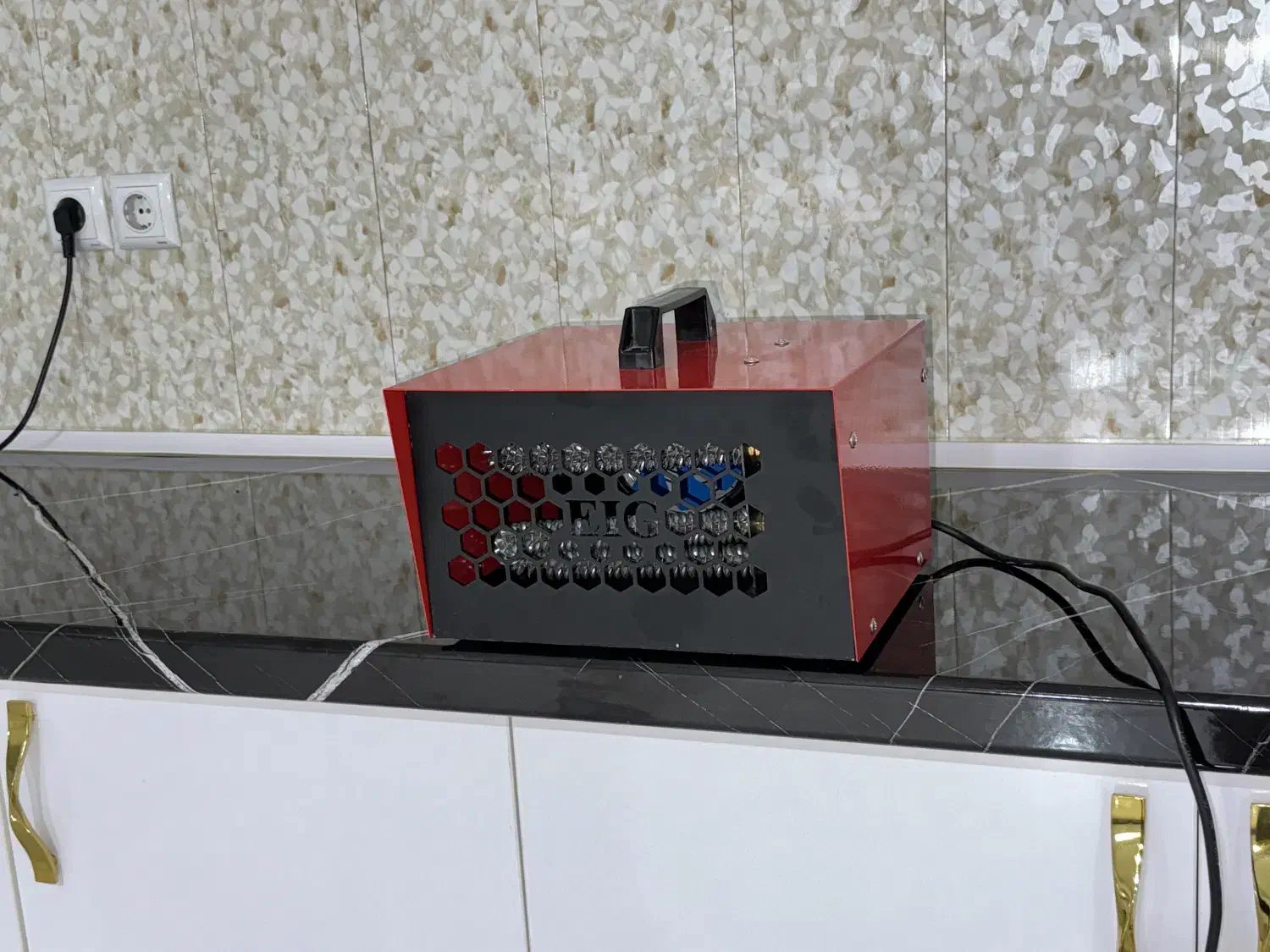 هیتر برقی فن دار کم مصرف برقی بخاری 3 کیلووات|بخاری، هیتر، شومینه|اردبیل, |دیوار