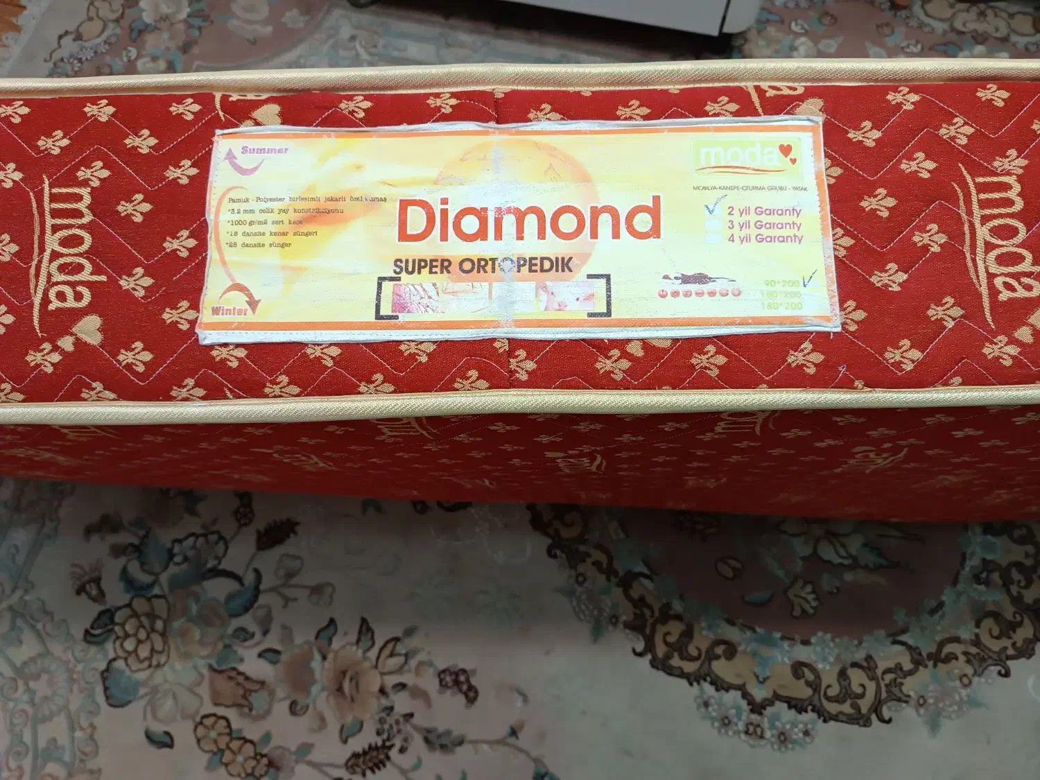 تشک تک نفره طبی دیاموند|تشک تختخواب|خوی, |دیوار