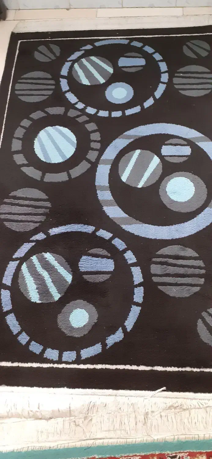 فرش گبه ۴ متری و ۱ونیم متری|گلیم، جاجیم، گبه|گرگان, |دیوار