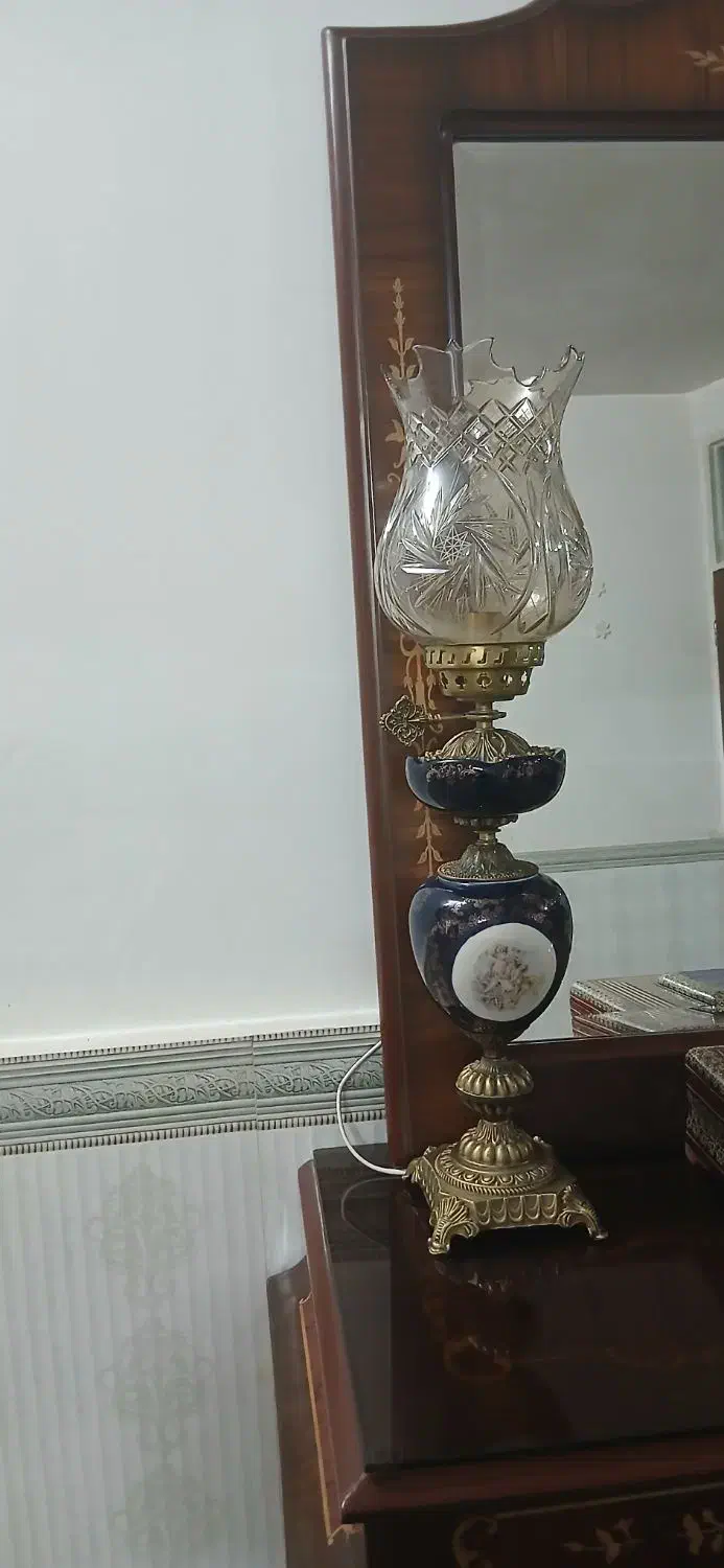 شمعدان سرامیکی|لوستر و چراغ آویز|قرچک, مهدیه|دیوار