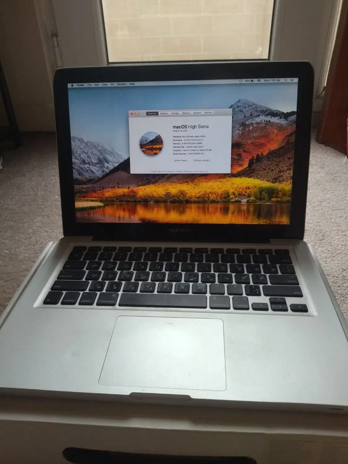 Macbook pro i5|رایانه همراه|ساری, |دیوار