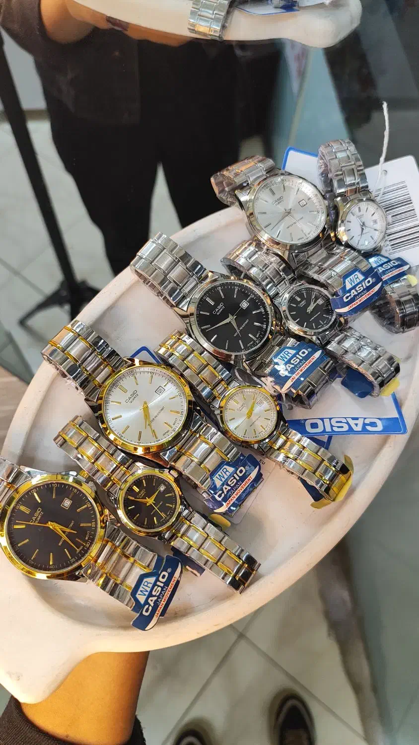 ساعت کاسیو زنانه و مردانه صفحه گرد|ساعت|رشت, حمیدیان|دیوار