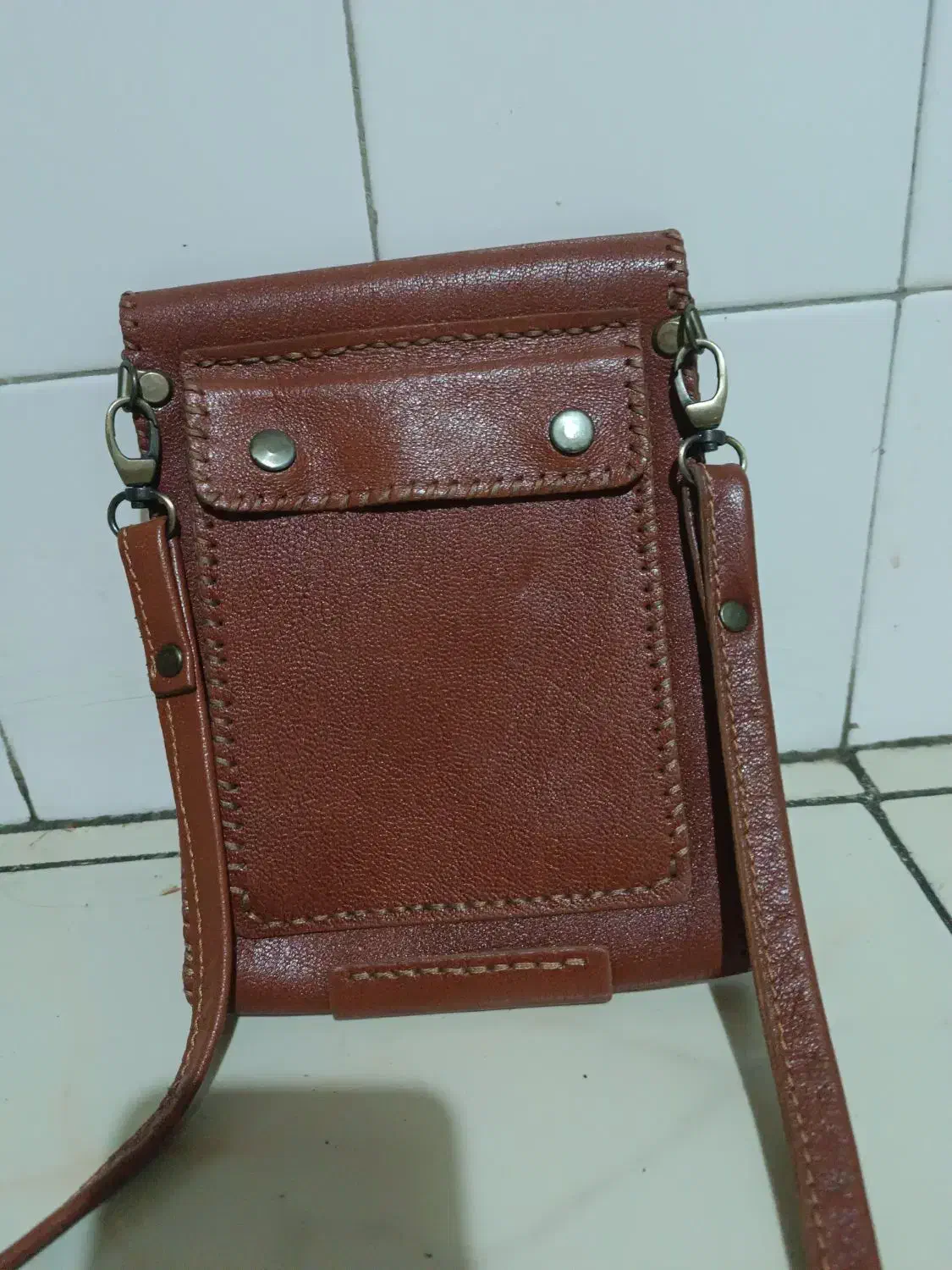 کیف دوشی شخصی چرم طبیعی اصل.|کیف، کفش، کمربند|تهران, امامت|دیوار