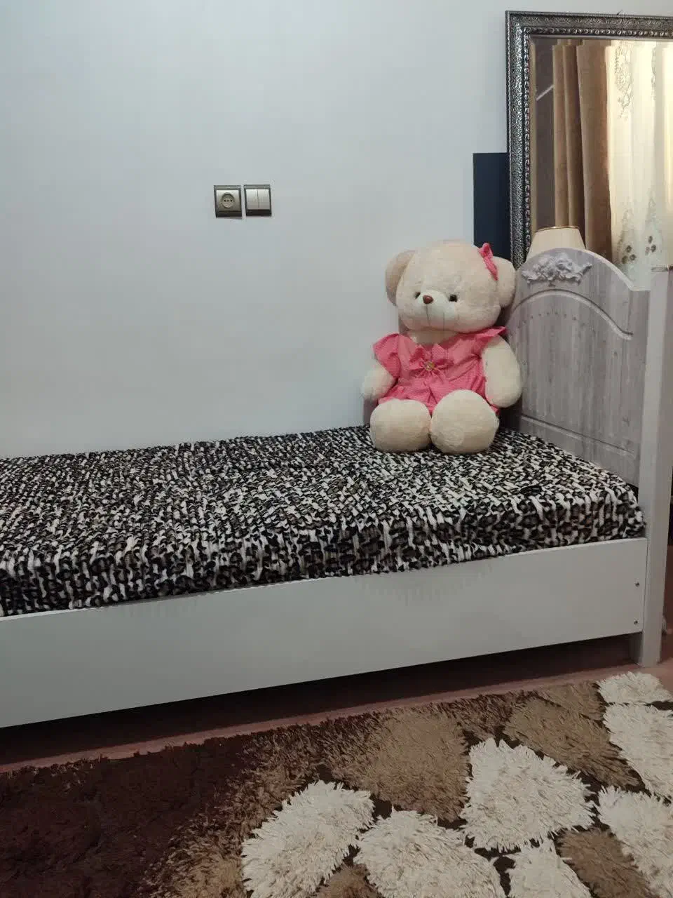 فروش تخت تک‌نفره با تشک|تخت و سرویس خواب|شاهرود, |دیوار