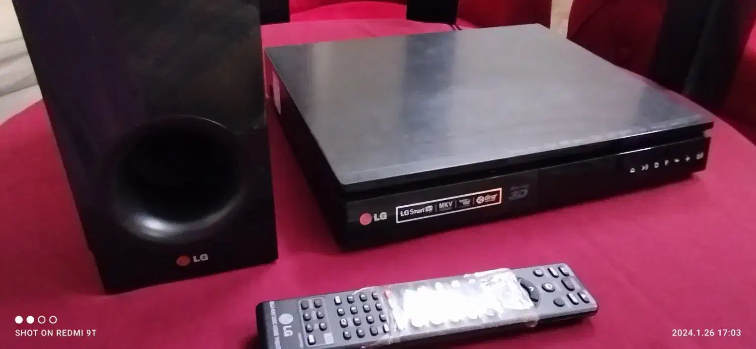 سینماخانواده‌الجی|سیستم صوتی خانگی|رشت, سلیمانداراب|دیوار