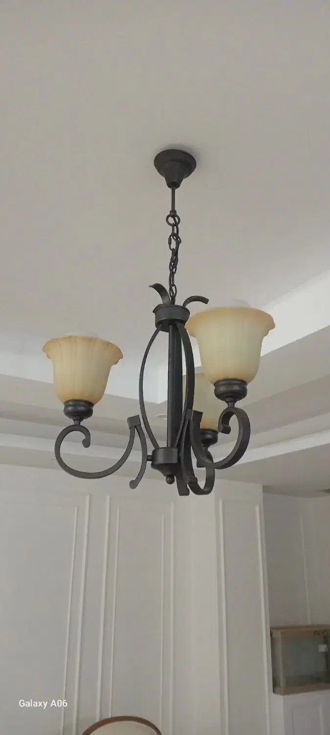 لوستر سه شاخه وارداتی سالم سالم|لوستر و چراغ آویز|فردیس, شهرک وحدت|دیوار