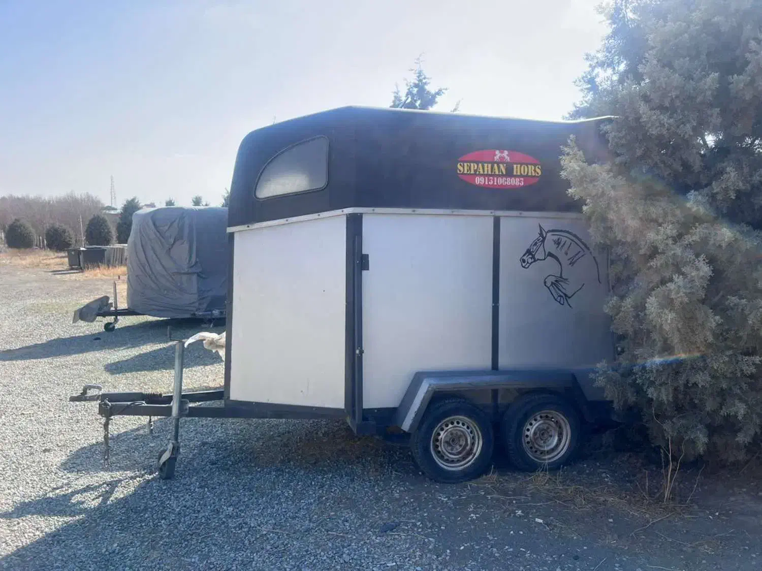 اسبکش|اسب و تجهیزات اسب‌سواری|کرج, کلاک بالا|دیوار