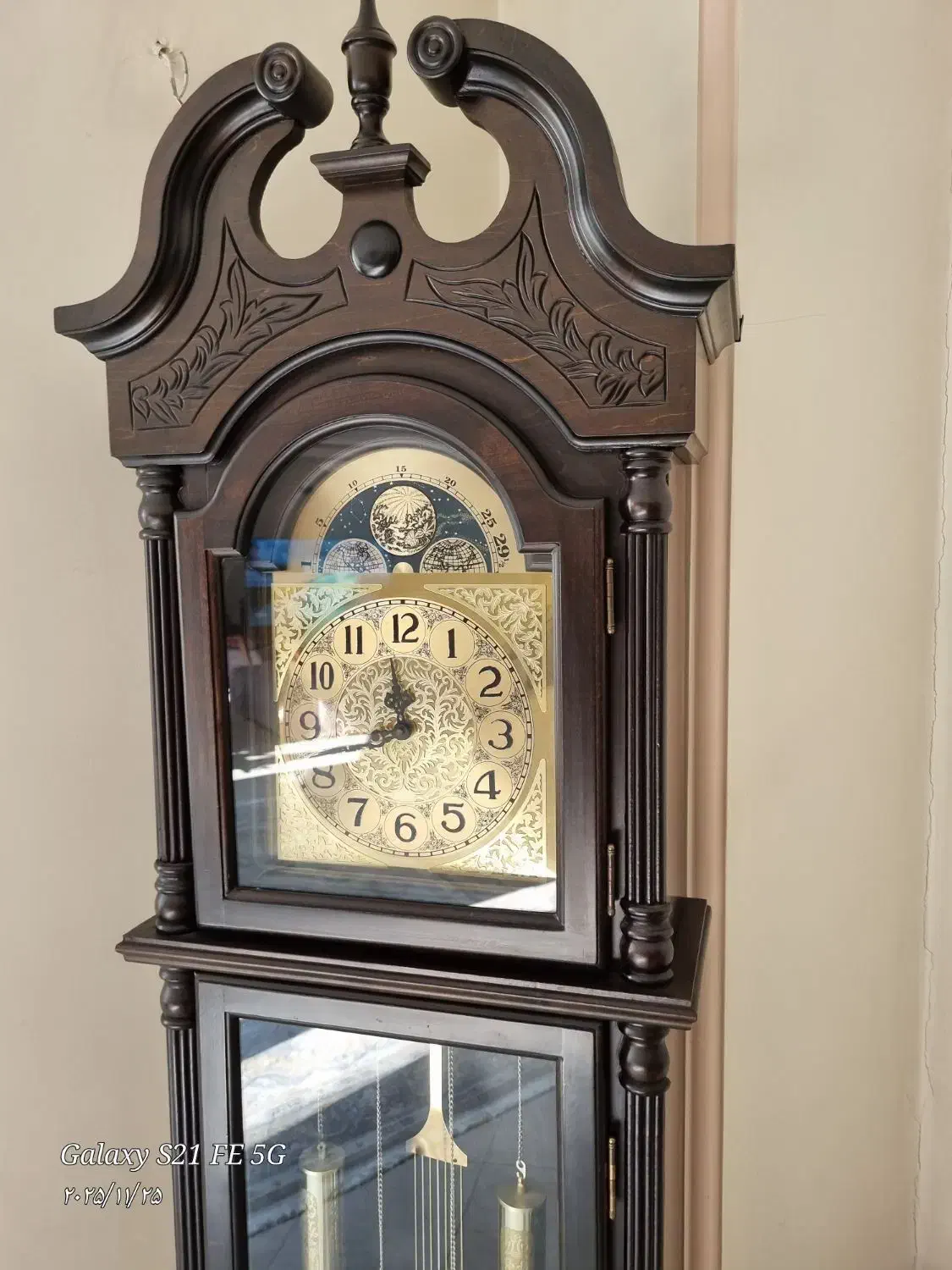 ساعت ایستاده تمام چوب|ساعت دیواری و تزئینی|کرج, جهان‌شهر|دیوار