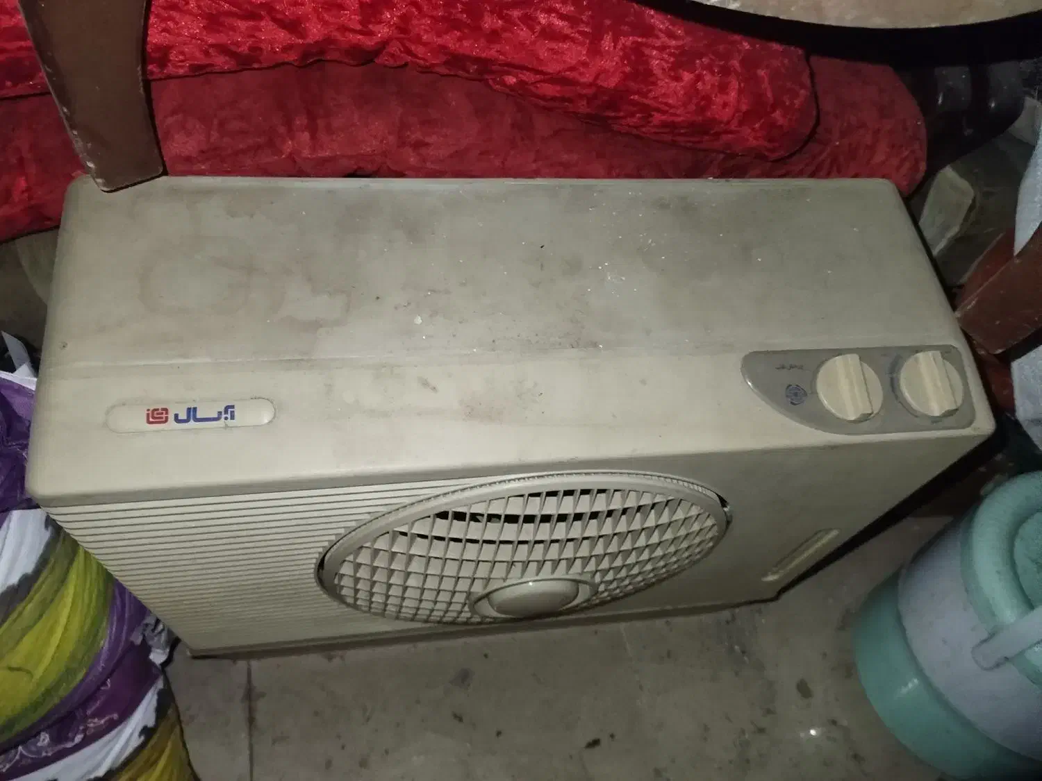 پنکه ابی ابسال|پنکه و تصفیه‌کنندهٔ هوا|رشت, کوی یخ|دیوار