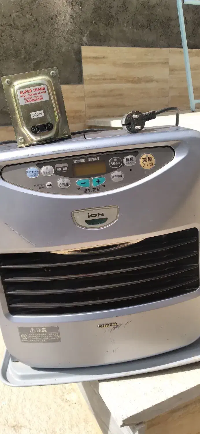 بخاری نفتی برقی فن دار تمیز|بخاری، هیتر، شومینه|بیجار, |دیوار