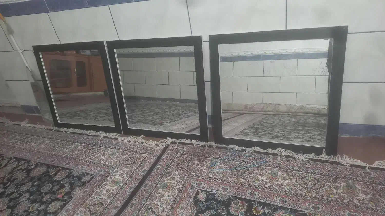 آینه باقاب MDF اندازه ۸۰در۸۰|آینه|اهواز, کوی علوی|دیوار