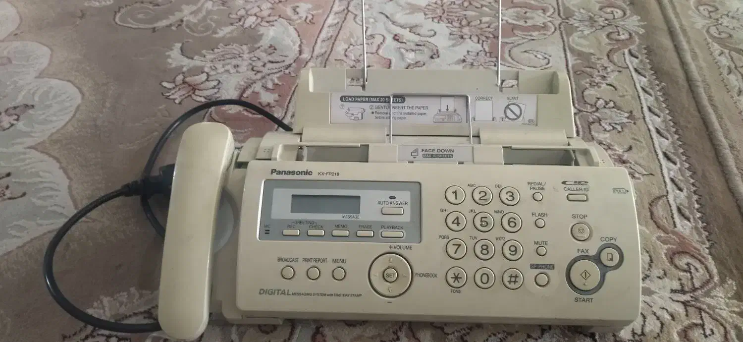 فکس کم کارکرد پاناسونیک|پرینتر، اسکنر، کپی، فکس|خرم‌آباد, |دیوار