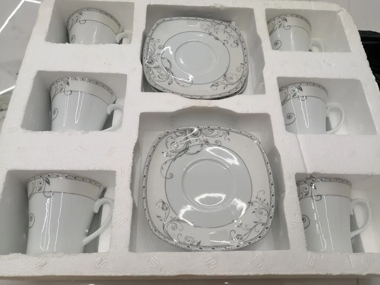 یک دست فنجان چایخوری نو|ظروف سرو و پذیرایی|شیراز, رکن‌آباد|دیوار