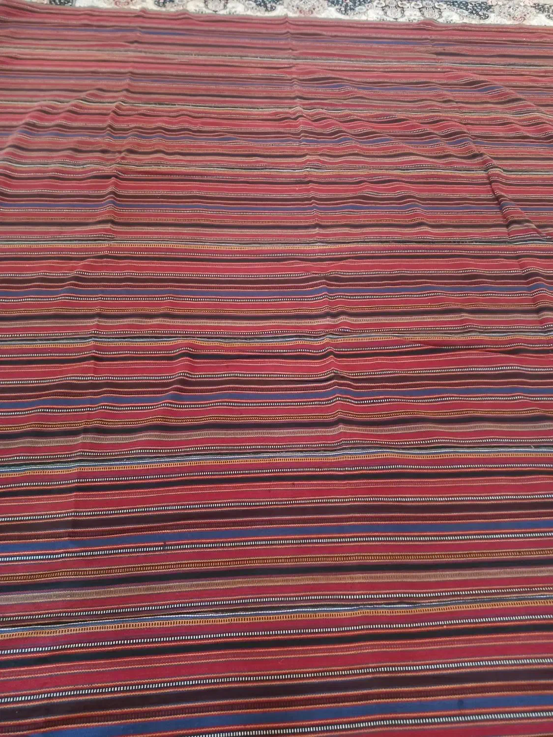 جاجیم دست بافت فرمهین|گلیم، جاجیم، گبه|فرمهین, |دیوار