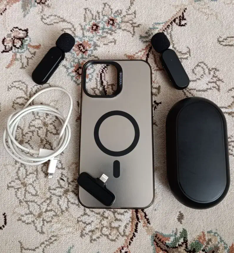 گارد و سیم و میکروفون یقه ای آیفون|لوازم جانبی موبایل و تبلت|مشهد, جاهد شهر|دیوار