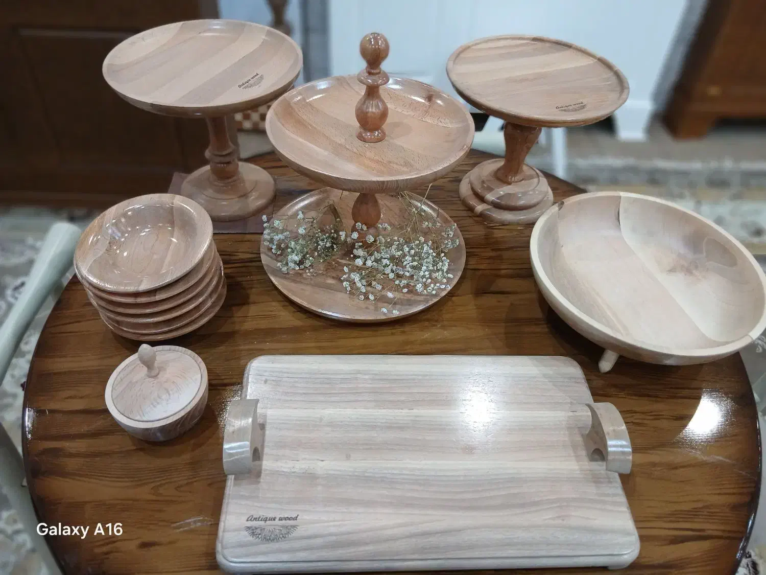 وسایل پذیرایی چوبی میوه خوری بشقاب و...|ظروف سرو و پذیرایی|تهران, وحیدیه|دیوار