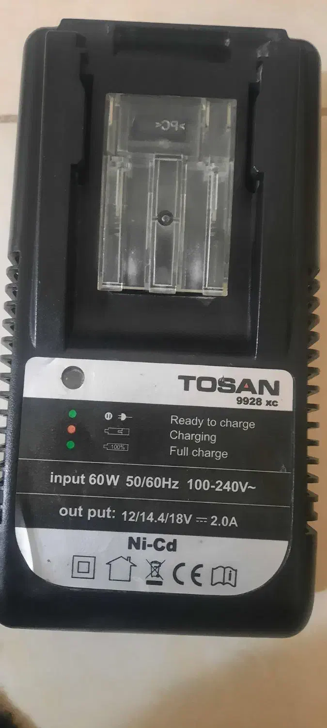 دریل شارژی 18 ولت توسن در حد نو|ابزارآلات|کرج, کوی امامیه|دیوار