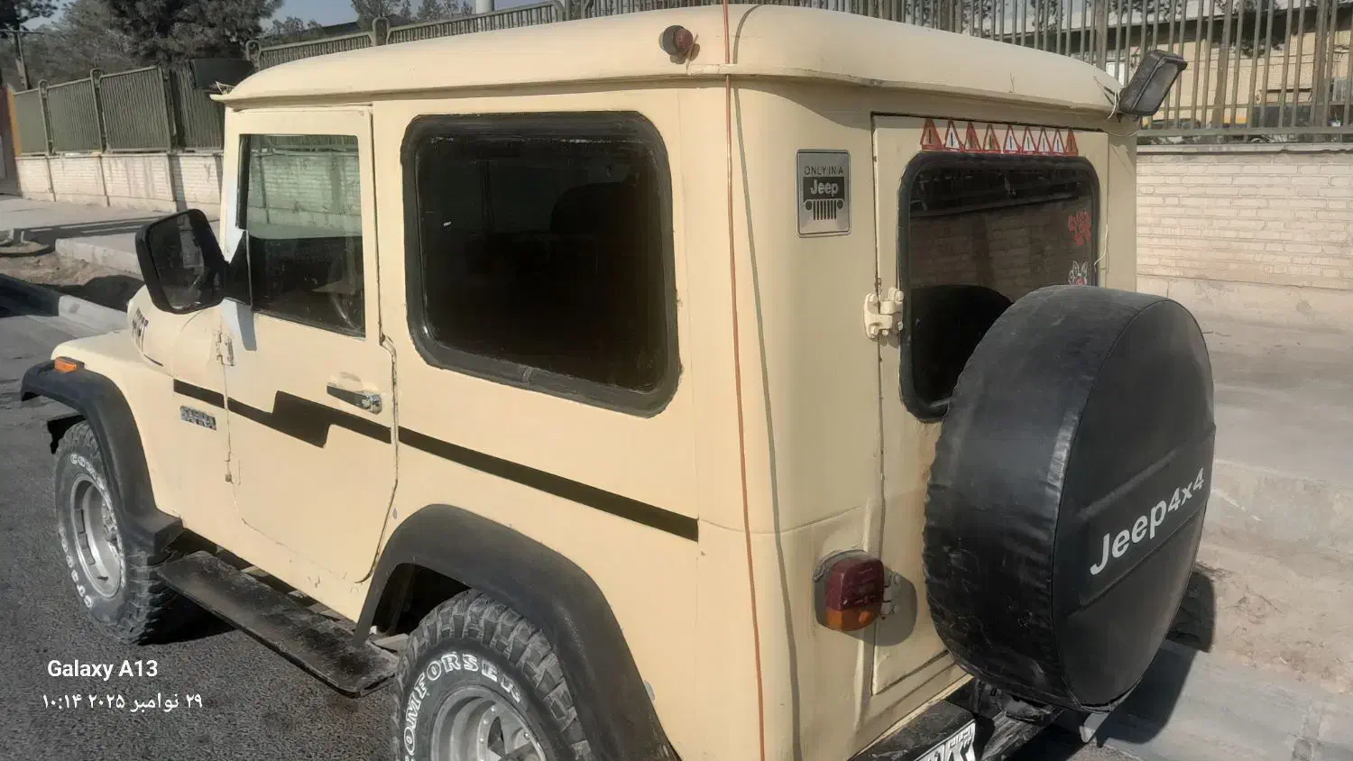 جیپ کالسکه ای صحرا مدل ۷۶|خودرو کلاسیک|اصفهان, سروستان|دیوار