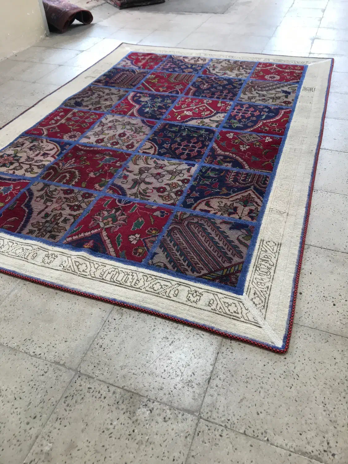 فرش چهلتیکه دست بافت|فرش|کرج, کوی امامیه|دیوار