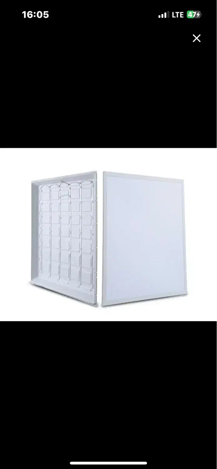 چراغ پنل ۶۰ در ۶۰ توکار و روکار|لامپ و چراغ|تهران, لاله زار|دیوار