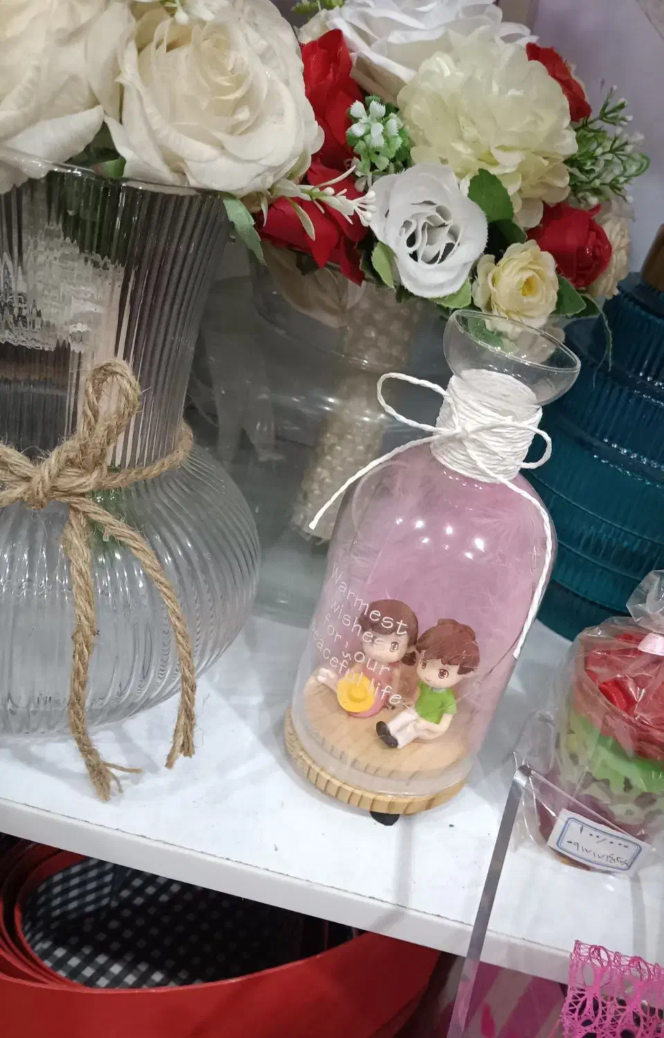 بطری چراغدار ال ای دی دختر و پسر برای مناسبت خاص|صنایع دستی و سایر لوازم تزئینی|بوشهر, |دیوار