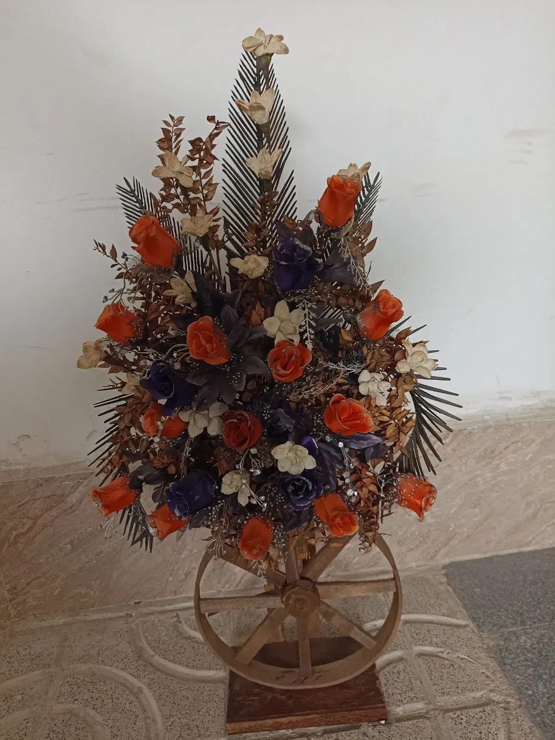 گل های زیبا|گل مصنوعی|مشهد, پنجتن|دیوار