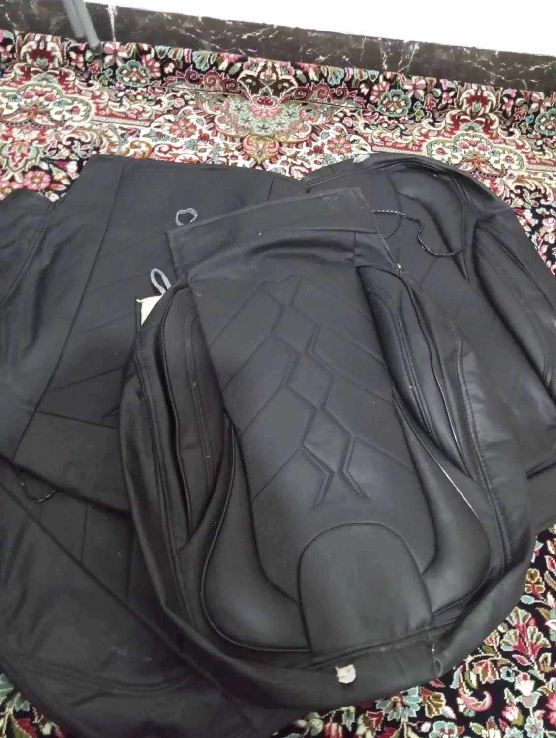 روکش صندلی سورن پلاس.مشکی چرم.|قطعات یدکی و لوازم جانبی|کوهدشت, |دیوار