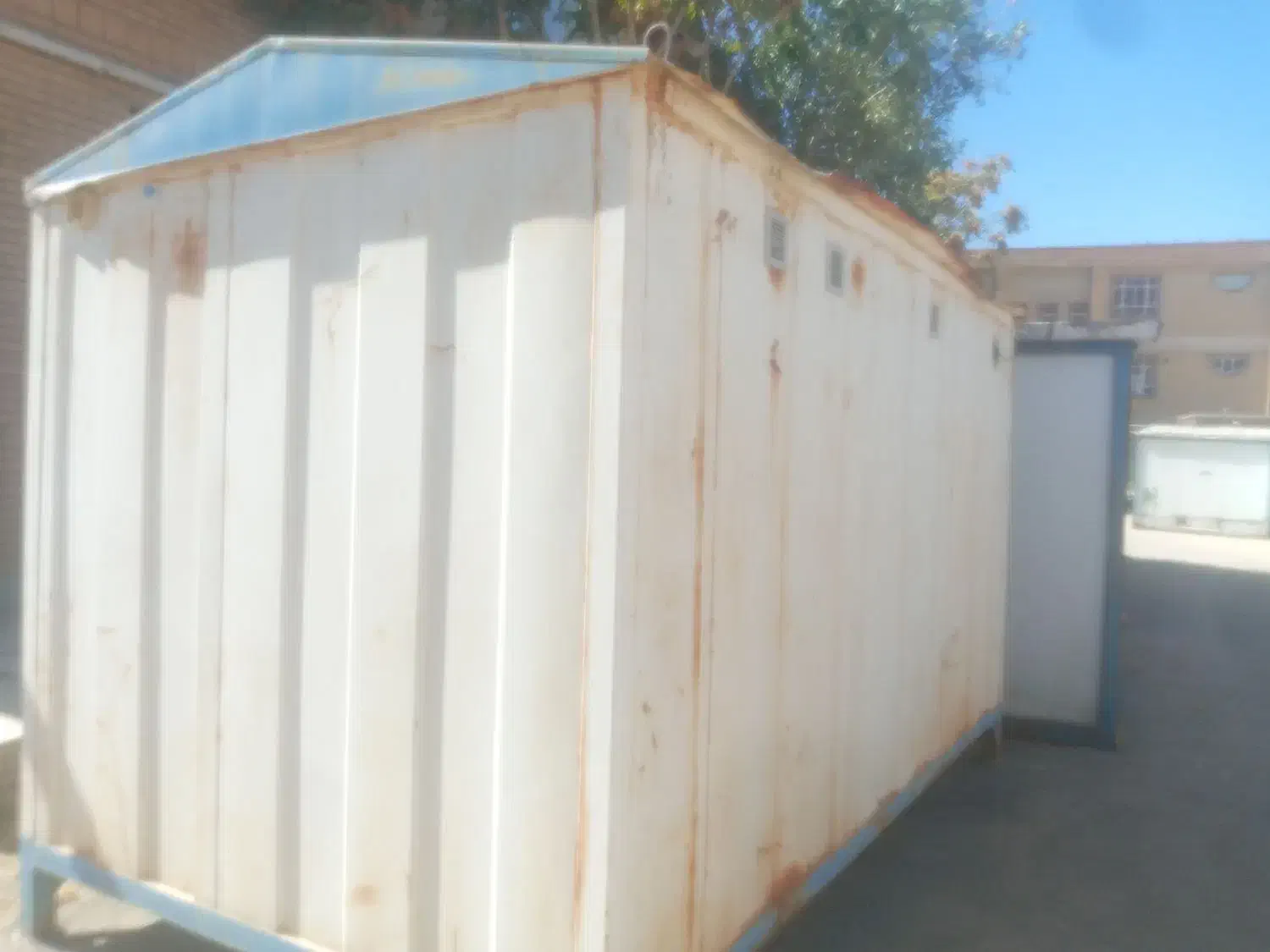 فروش کانکس فلزی چهار پایه. داخل سه حمام یه توالت|مصالح و تجهیزات ساختمان|کامیاران, |دیوار