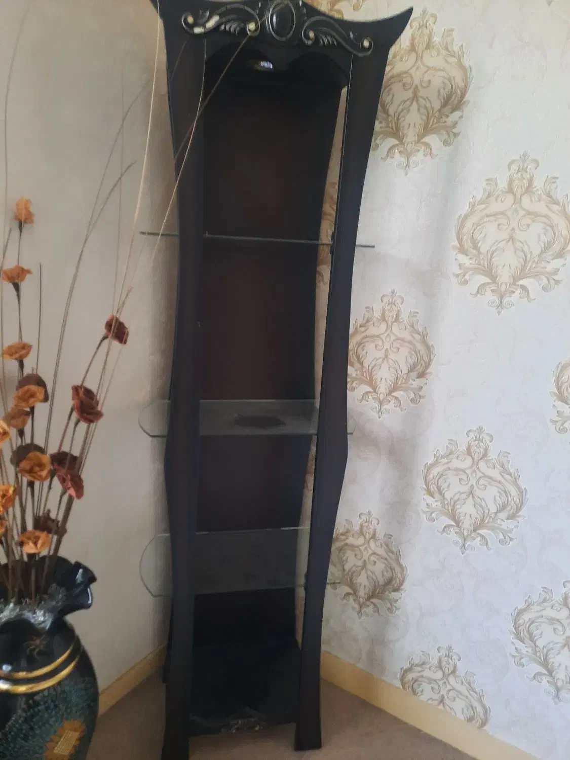 بوفه نو  4 طبقه سیسه ای هالوژن دار|بوفه، ویترین، کنسول|شاهین‌شهر, شهرک گلدیس|دیوار