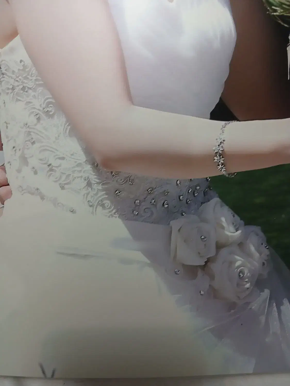 لباس عروس دانتل سالم درحد نو سایز ۳۶ ۳۸|لباس|تهران, سوهانک|دیوار