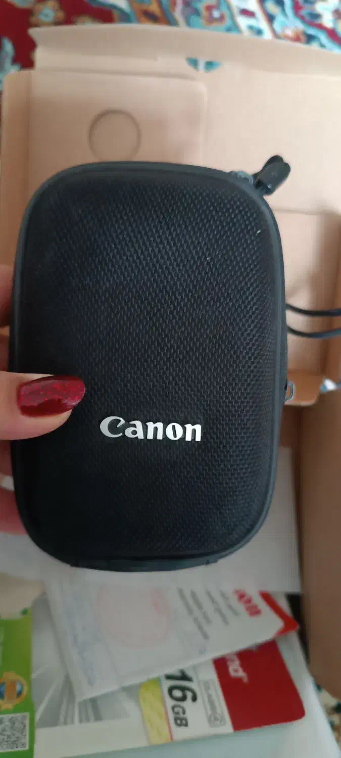 دوربین Canon IXUS در حد نو با لوازم کامل|دوربین عکاسی و فیلمبرداری|مشهد, نیروی هوایی|دیوار