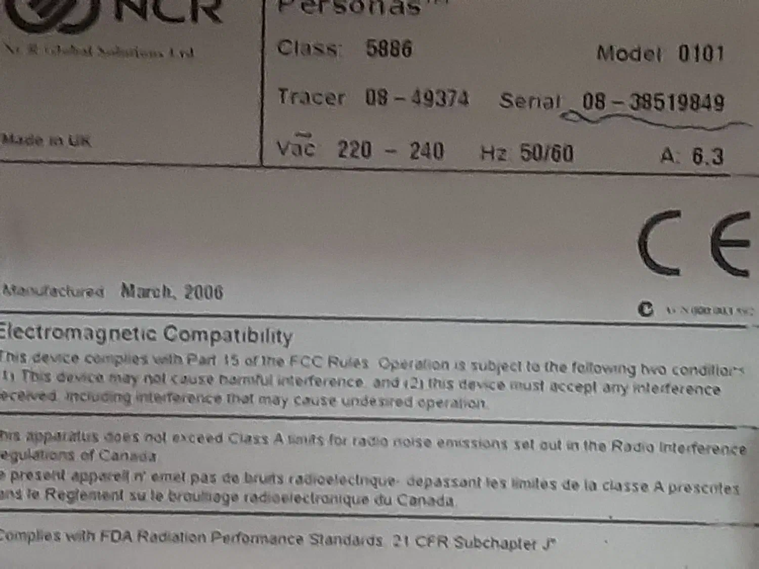 دستگاه   5886ATM    مدل 0101|فروشگاه و مغازه|چهارباغ, |دیوار