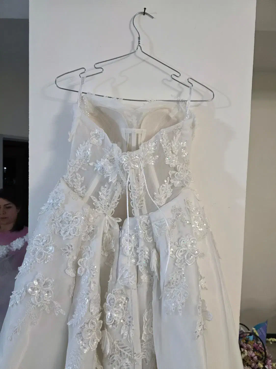 لباس عروس اروپایی چاک دار|لباس|فردیس, شهرک ناز|دیوار