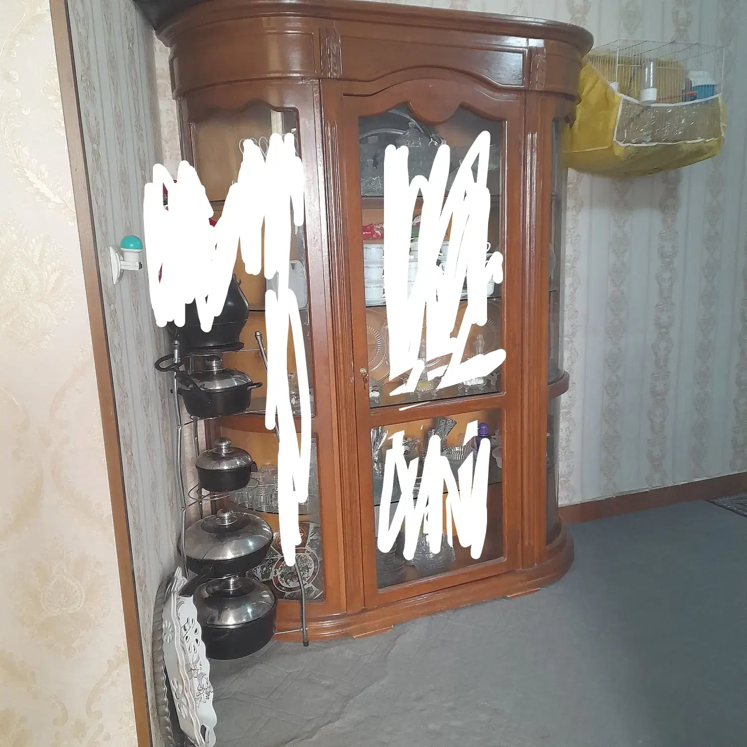 بوفه و گنجه|بوفه، ویترین، کنسول|مشهد, فاطمیه|دیوار