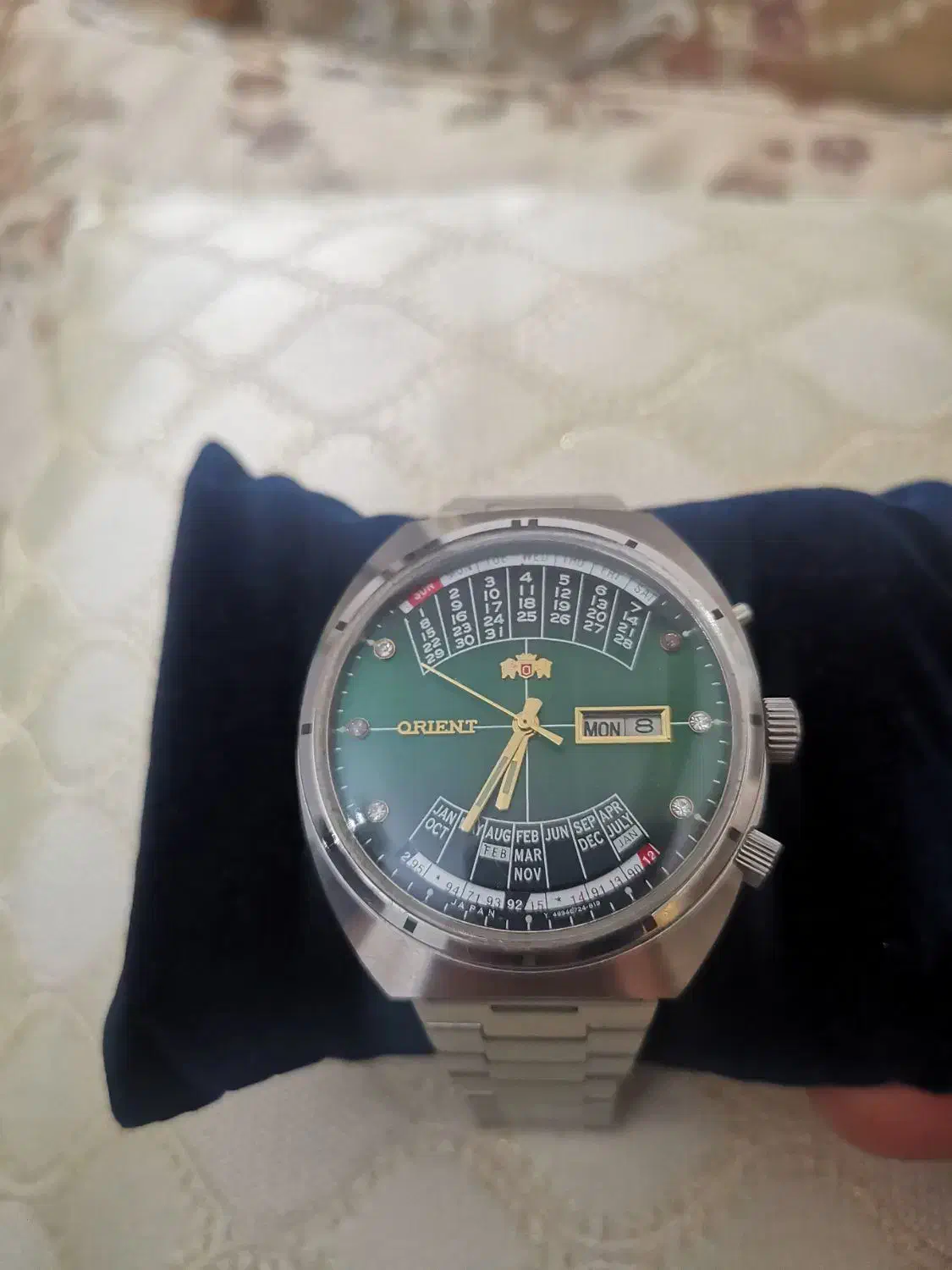 ساعت اورینت جهان نما اورجینال ژاپن|ساعت|باقرشهر, |دیوار