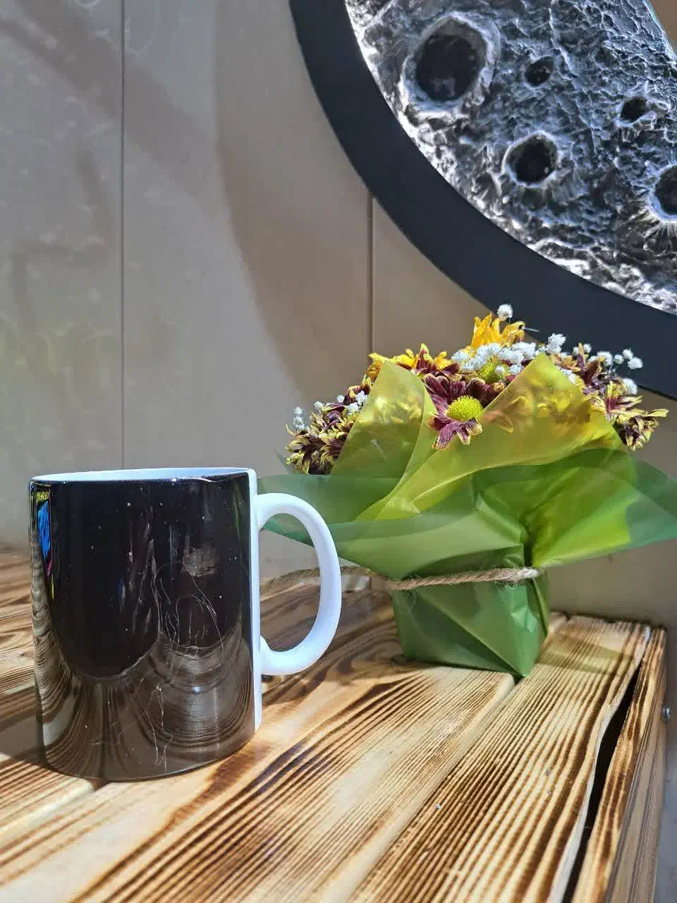 ماگ طرحدار|صنایع دستی و سایر لوازم تزئینی|قم, سنگ بند|دیوار